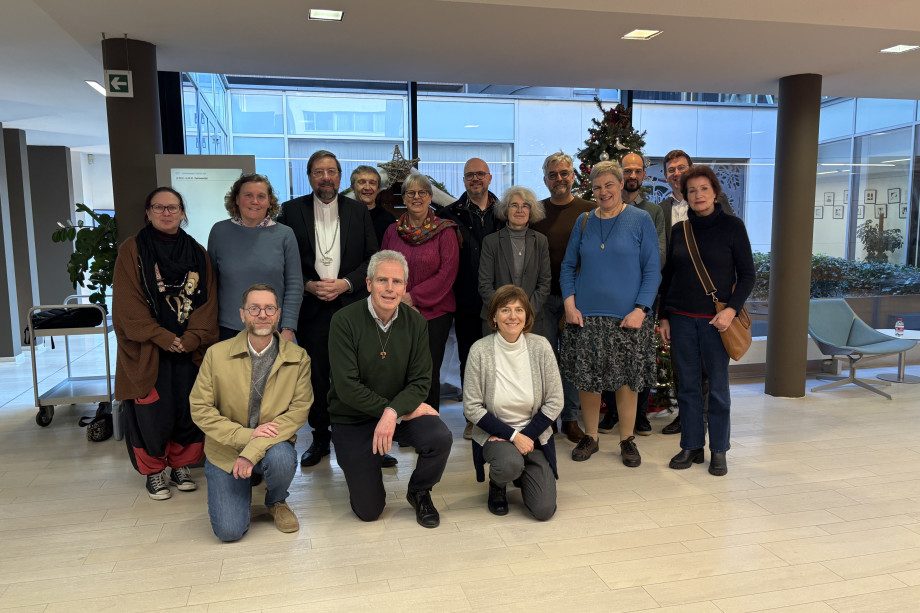Groepsfoto van het Nationaal Synodaal Team